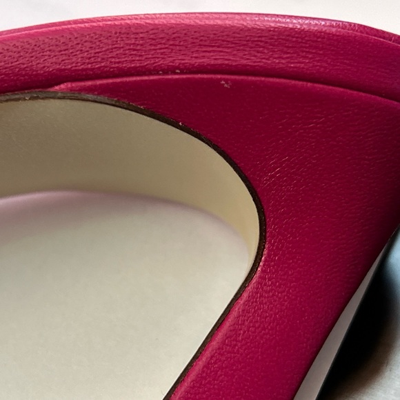 Valentino Garavani Fuschia Pink Heels RockStud Gold Studded Size 37 - Picture 7 of 8